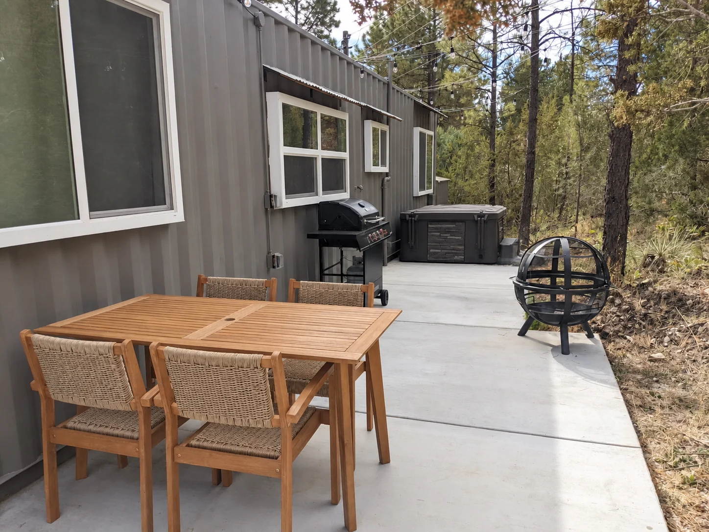 ATOM outdoor living area